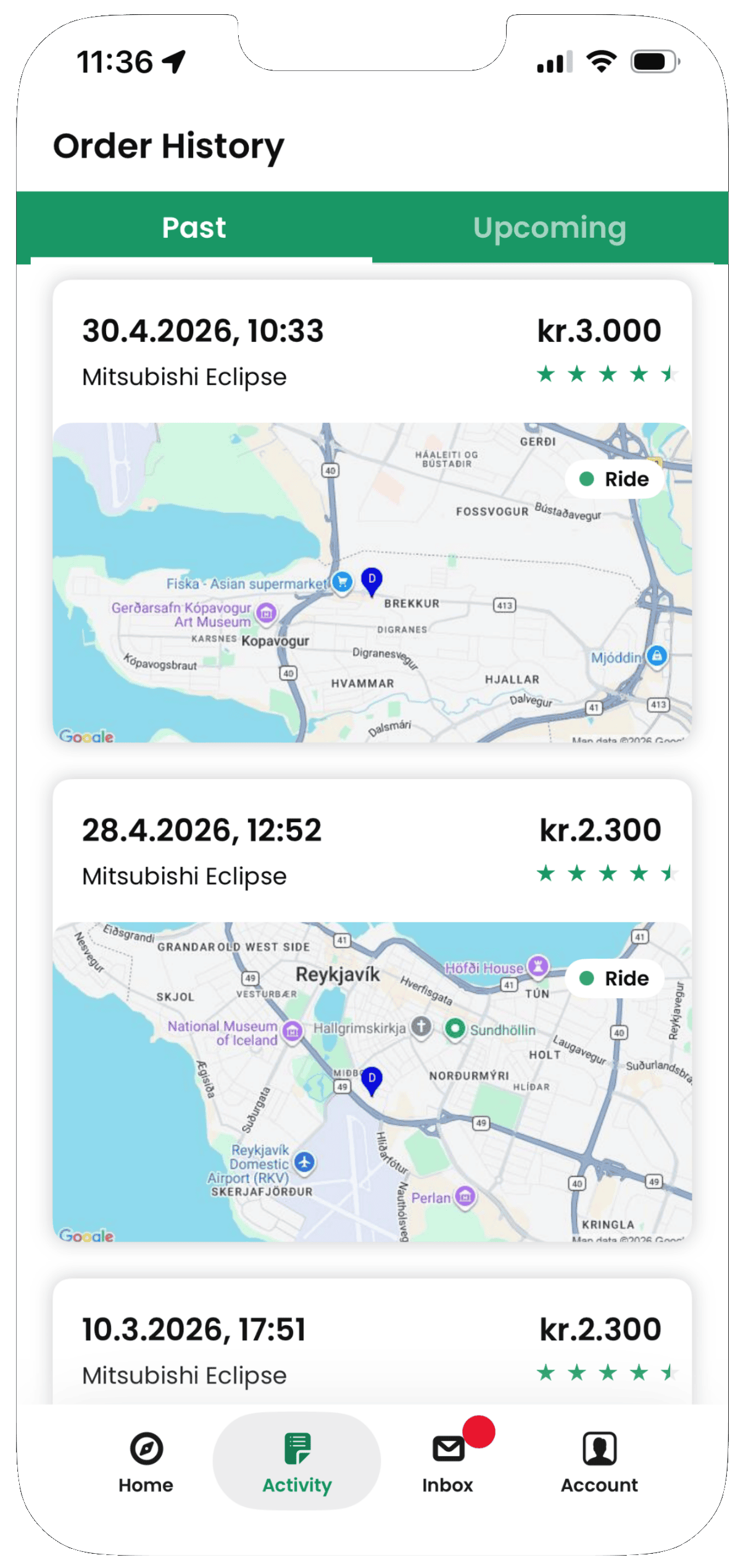 Ride Screen 04